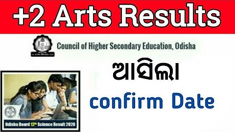 Odisha Plus Two Arts Results Declared on September || +2 Arts Results 2020 || ODISHA +2 Result 2020