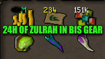 Loot From 24H Of Zulrah In BIS Gear! Ep.005