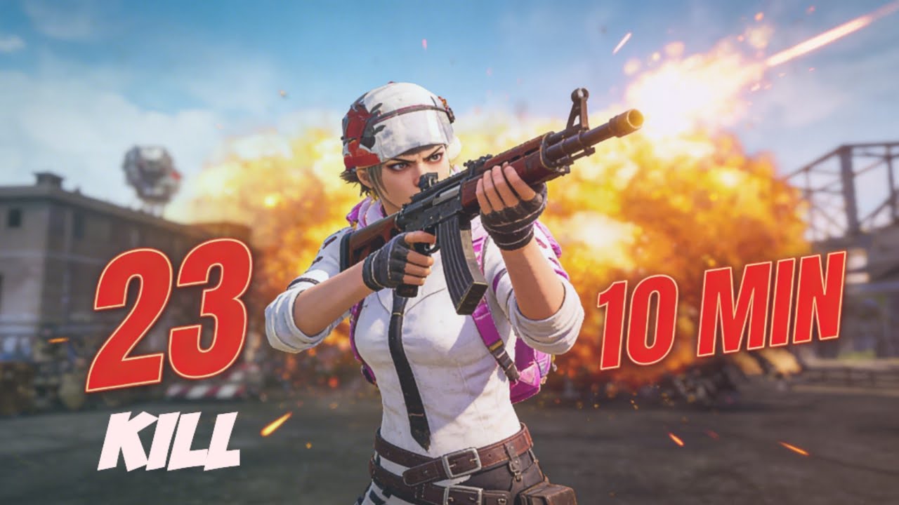 23 Kill Domination in 10 Minutes: PUBG Mobile Clutch! 