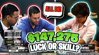 Garrett Adelstein COLLIDES with Graham for $147,275.00! UNRELEASED Live at the Bike Poker Hand