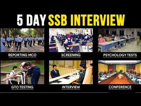5 Day SSB Interview Process with Full Explanation 2024 (Complete SSB Interview Procedure)