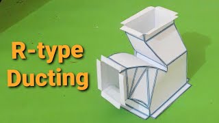 HVAC FITTING / R-Type Ducting Transition Wealth
