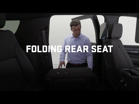 Next Generation GMC Yukon | How-To – Folding Rear Seat | GMC