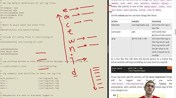 LPIC 1 - 064  - 108.2 (2/3) - System Logging, understand and learn to work with rsyslog