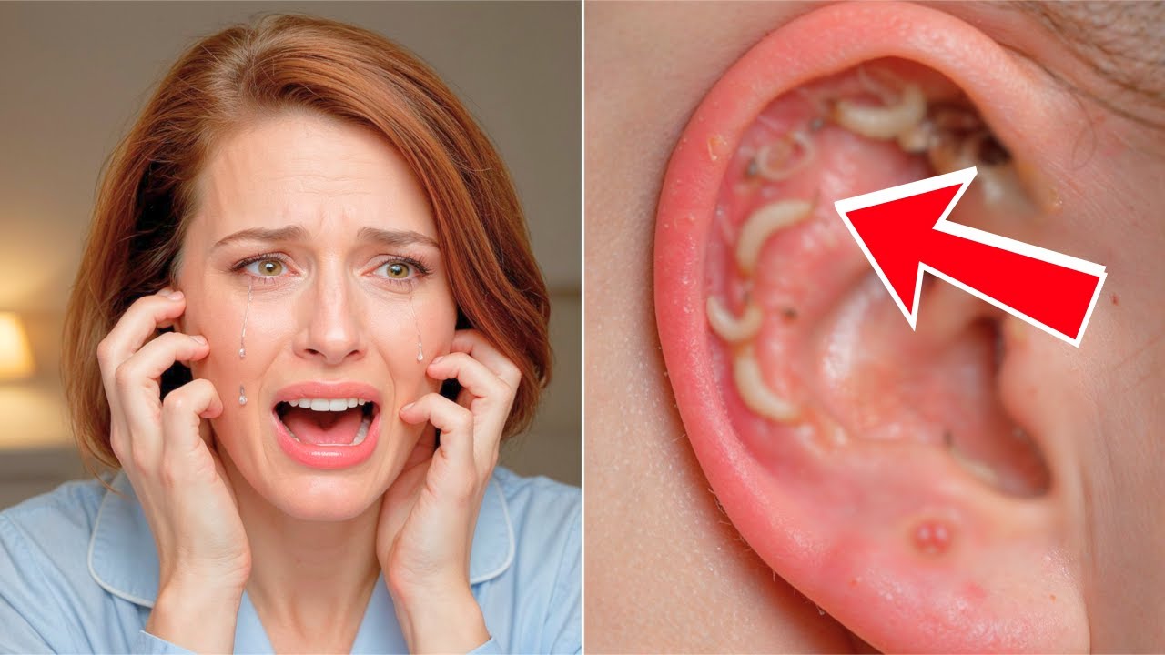 Outline Video Woman Mistakes Ear Discomfort For Water Blockage, What Doctor Finds Makes Everyone Gasp!