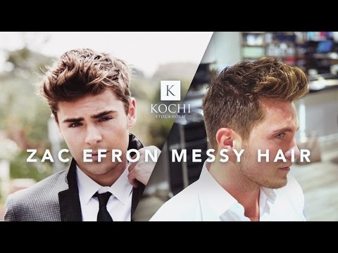 zac-efron-messy-hair-|-medium-length-mens-hairstyle