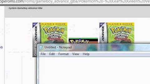 How To : Download VBA and Choose File Roms VBA