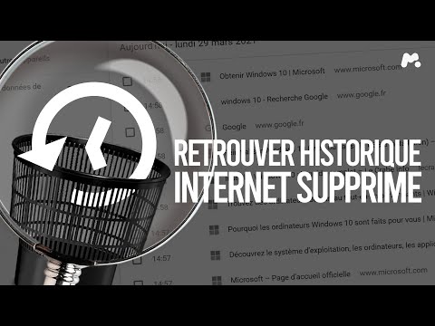 Comment retrouver un historique internet supprimé en 2022