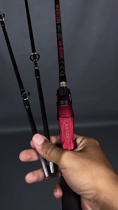 1 joran bisa tipe spinning dan casting sekaligus. Joran pancing Kenzi Monsters.