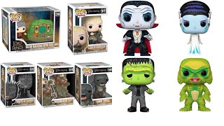 New lord of the rings lotr & universal monsters figures revealed Funko Pop