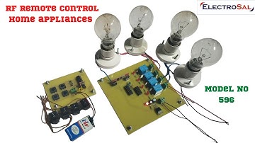 Rf Remote Control Home Appliances  // Engineering / electronic / electrical / diploma / project