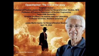 Oppenheimer: The Rest of the Story