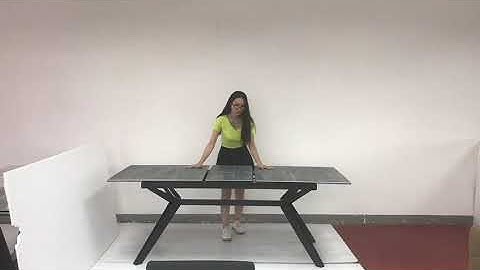 Dennis Extendable Dining Table Demonstration Video