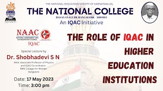 The Role of IQAC in Higher Education Institutions