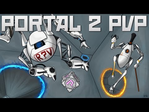 Portal 2 PvP! Perfect Timing, Evil Linkin' and Portal Fight!