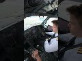 Best cockpit landing video #Shorts