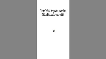 Double tap to see the bomb explode🤯