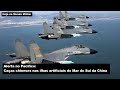 Alerta no Pacífico: Caças chineses nas ilhas artificiais do Mar do Sul da China