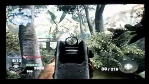 Black Ops Wii Gameplay w/Commentary TDM on Jungle Skateboarder4dc