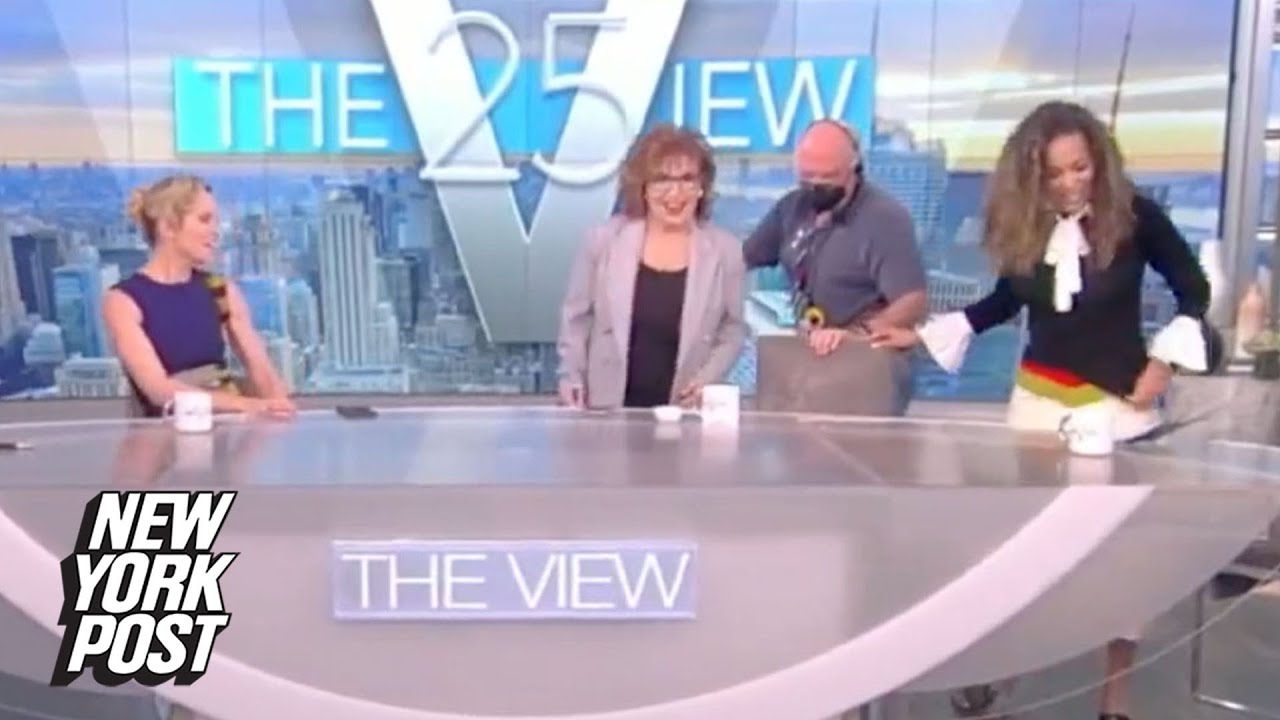 Joy Behar Suffers Fall During Opening Of "The View"