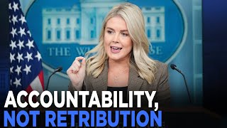 White House DEFENDS Trump Justice Department Targeting Letitia James, Political Enemies | TRENDING