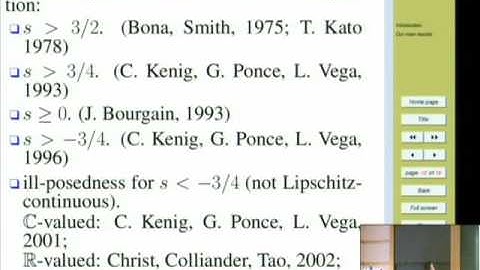 STPM - The Well-Posedness for the KdV and mKdV Equations - Zihua Guo