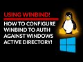 HOWTO: Active Directory Authentication in Linux with Winbind