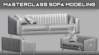 3ds Max Modeling Tutorial: Improve Your Skills Modeling a Sofa From Scratch #3dsmax #furniture by Igor Mota 3D  632 views 5 months ago 25 minutes