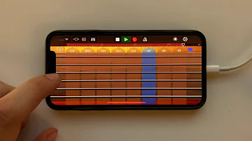 Survivor - Eye Of The Tiger on iPhone (GarageBand)