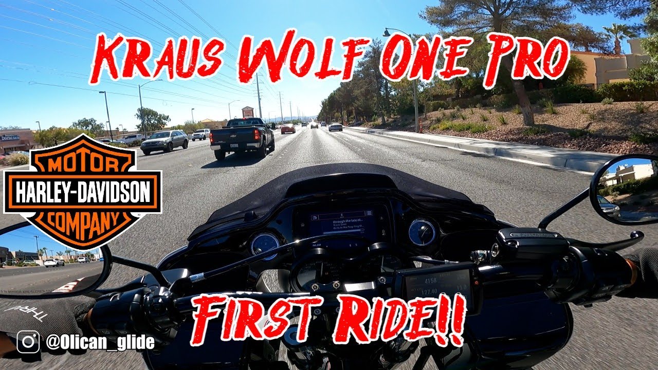 The Perfect Bar Setup: KRAUS WOLF ONE PRO - Harley-Davidson Road Glide