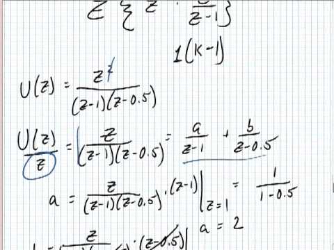 Inverse ztransform partial fraction Inverse ztransform partial fraction