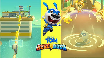 Talking Tom Hero Dash Gameplay Level 5 | Android/Ios Gameplay Walkthrough
