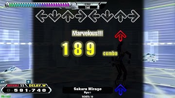 【LV11】DDR / Sakura Mirage - DIFFCULT DOUBLE with handclap