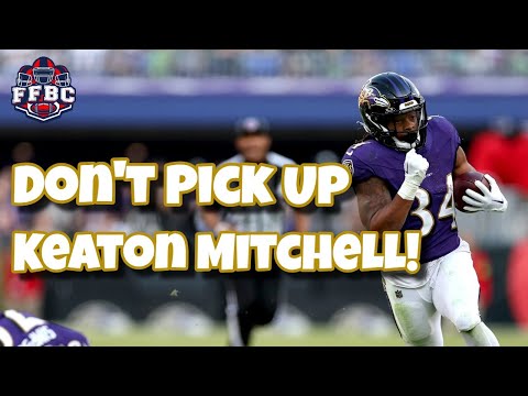 Don't Pickup Keaton Mitchell Off the Fantasy Football Week 10 Waiver Wire