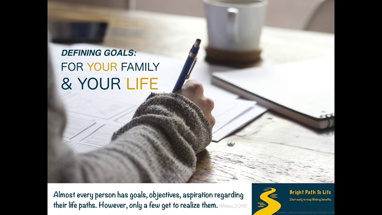 DEFINING GOALS: For Your Family and Your LIFE - YouTube