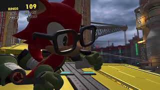 Sonic Forces Demo (PS4): Reaching Avatar's Goal Before Demo Ends (Timer Freeze Glitch)