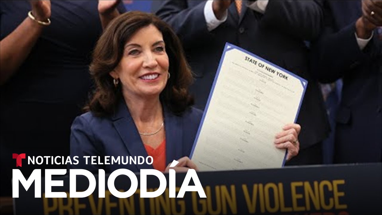 Se convierten en ley nuevos controles de armas en Nueva York | Noticias Telemundo