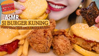 KAGET!! NYOBAIN ASMR BURGER WARNA KUNINGNYA BURGER KING!! | ASMR Indonesia screenshot 4