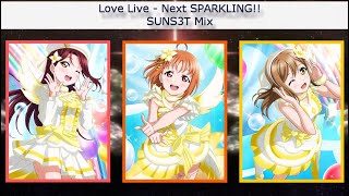 Next SPARKLING!! (SUNS3T Mix) - Eng/Rom Color-Coded Lyrics - Aqours