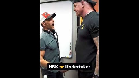 Shawn Michaels reunites with The Undertaker #WWE #NXT #RAW #Smackdown #Wrestling #DX #HBK #AEW