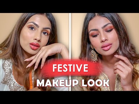 Two (Very Easy) Festive MakeUp Looks | Aashna Hegde