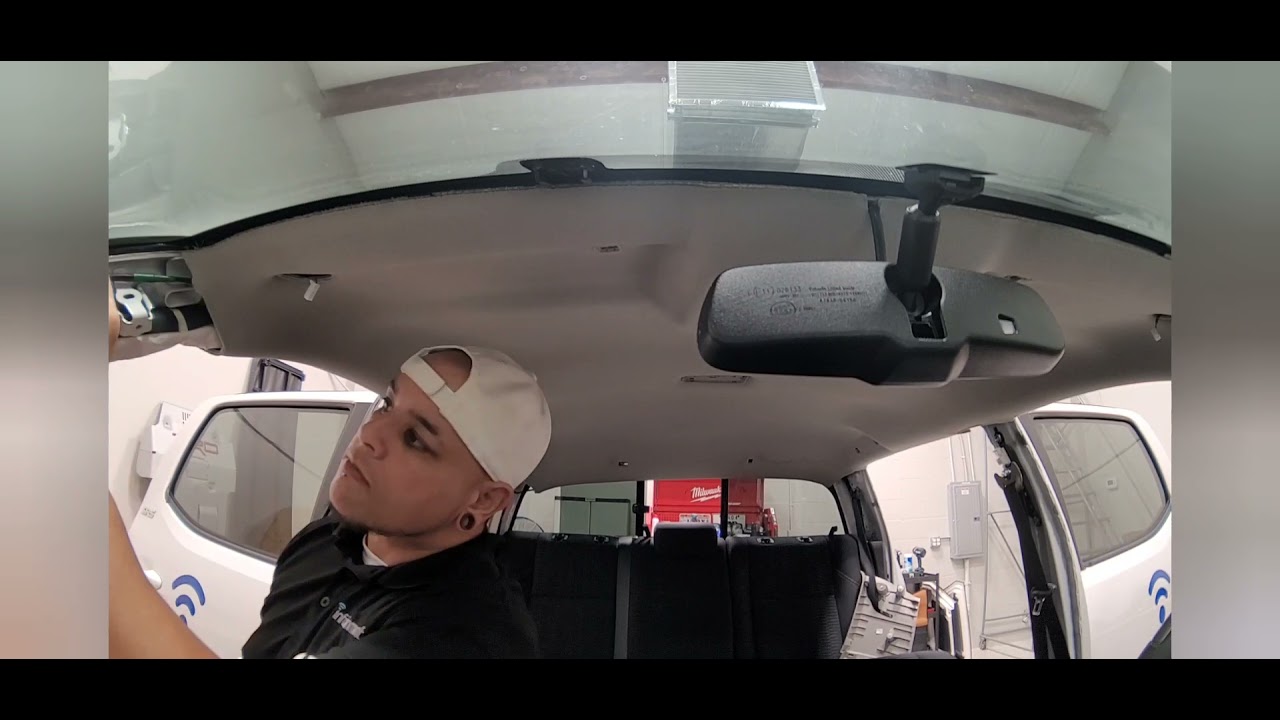 3rd gen Tacoma 3rd brake light leak repair slideshow + headliner