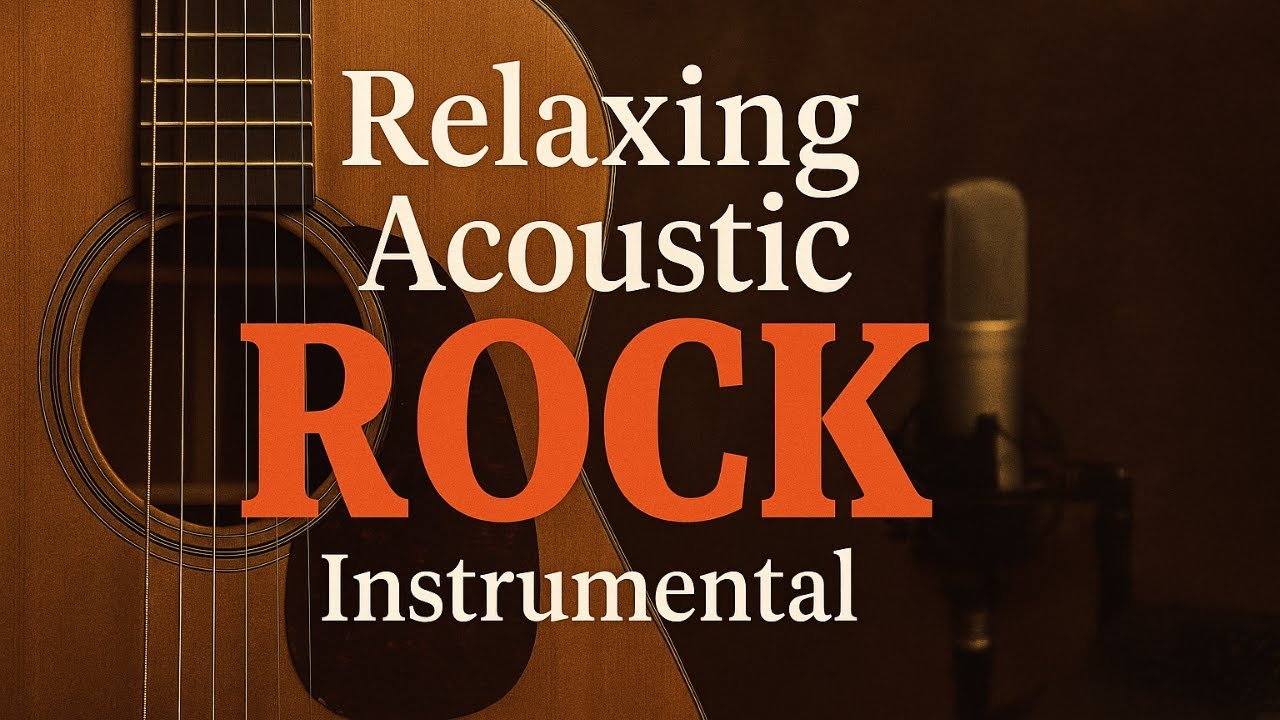 Relaxing Acoustic Rock (1 Hour) 🎸 | Soft Rock Instrumental Background Music for Focus & Creativity