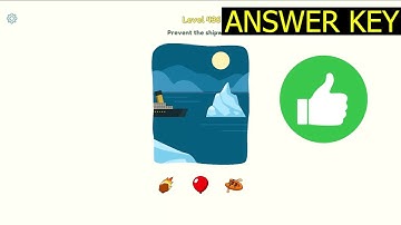 Dop 3 LEVEL 436 Prevent the shipwreck (ANSWER KEY) DOP 3 Displace One Part Gameplay - Walkthrough