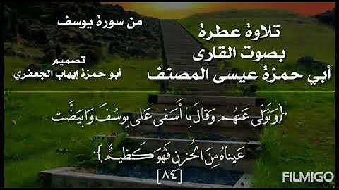 القارى أبي حمزة عيسى المصنف/تلاوة من سورة يوسف