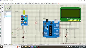 Interfacing of Vibration Sensor with Arduino | Proteus Simulation