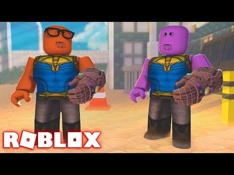 Roblox 2 Player Super Hero Tycoon Trying To Become Thanos Youtube