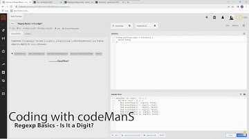 Codewars 8 kyu Regexp Basics - Is It a Digit? JavaScript