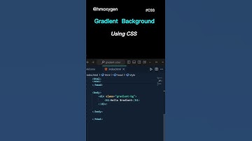 gradient background using CSS #css #coding #gradient #webdesign #programming