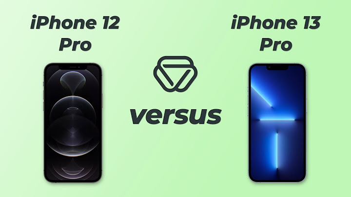 Vergleich iphone 12 pro und 13 pro